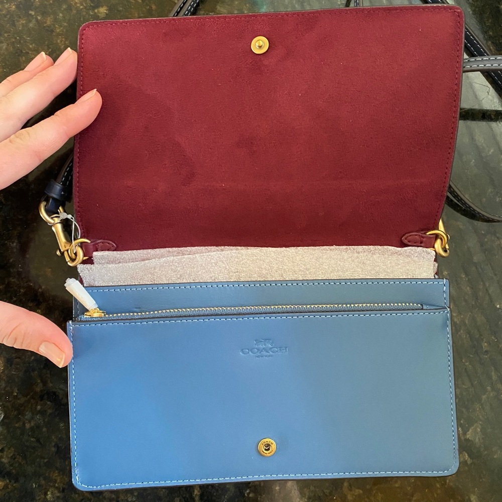 Hayden Foldover Clutch With Abstract Horse - Picture 4 of 6